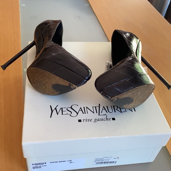 Rive Gauche Pumps w/Heel tips As-Is see pics - Picture 4 of 7